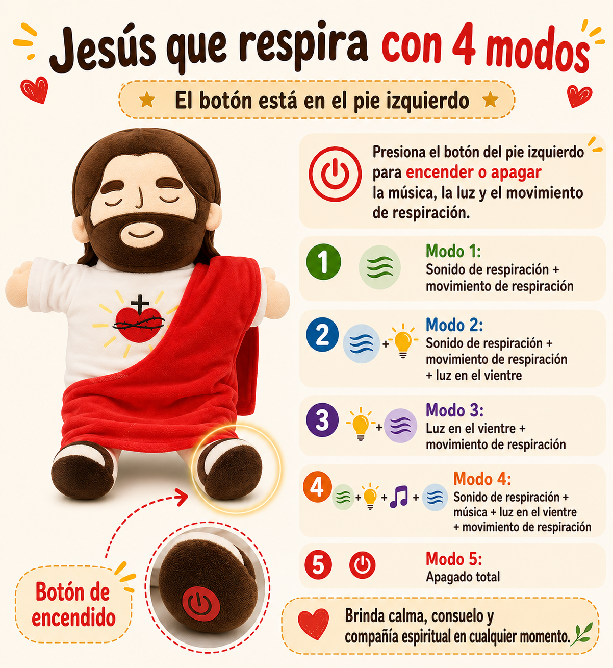 Peluche de Jesús